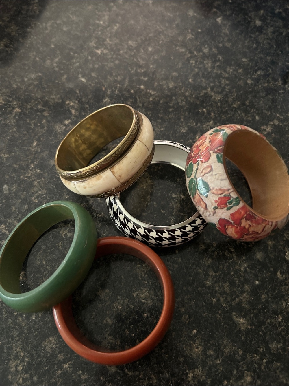 Bangle bracelets